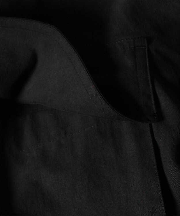 Paul Smith ツイル ギャザースカート ブラック