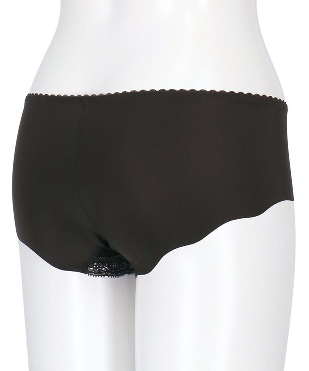 WACOAL ボーイレングス ショーツ 【SUHADA ONE】 BXB411とペア はきこみ丈あさめ アウターにひびきにくい(後ろ裾) レディース PXB611 /ワコール ブラック