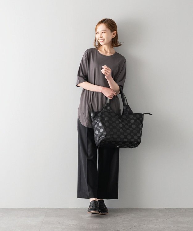 La quoh with kirakaracho 南蛮七宝ベーシックプリント ラージトート