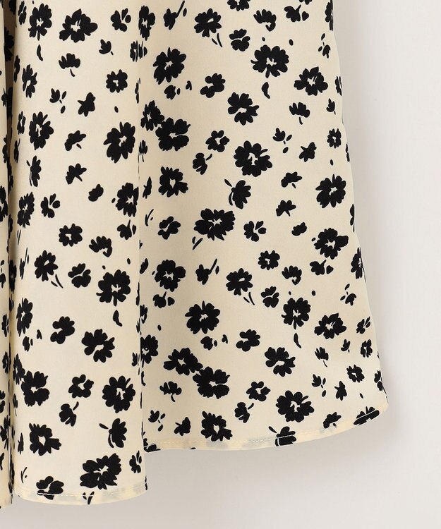 Feroux フラワープリント スカート アイボリー系9