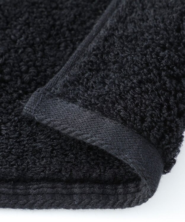 UCHINO しあわせタオル スモールバスタオル オニキス(ブラック)