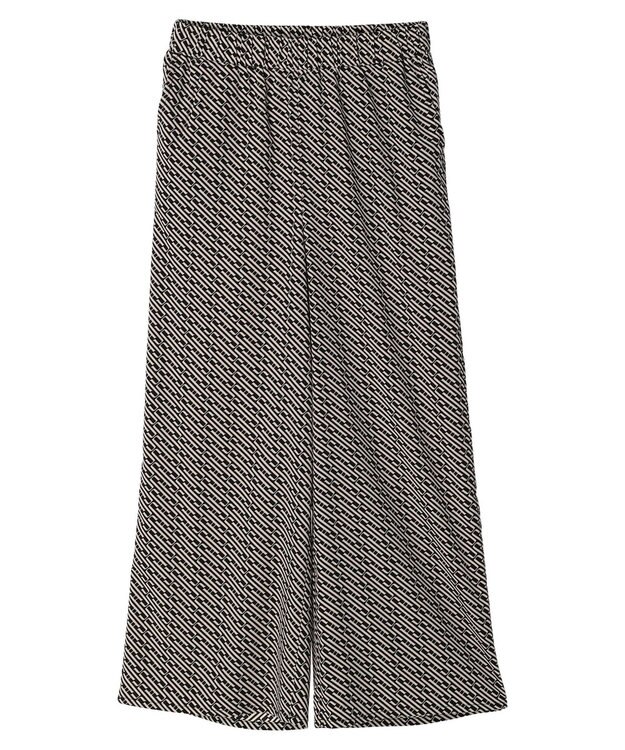 Green Parks ・ｆｕｒｒｙ　ｒａｔｅ　キカガクガラギャザーパンツ Ivory