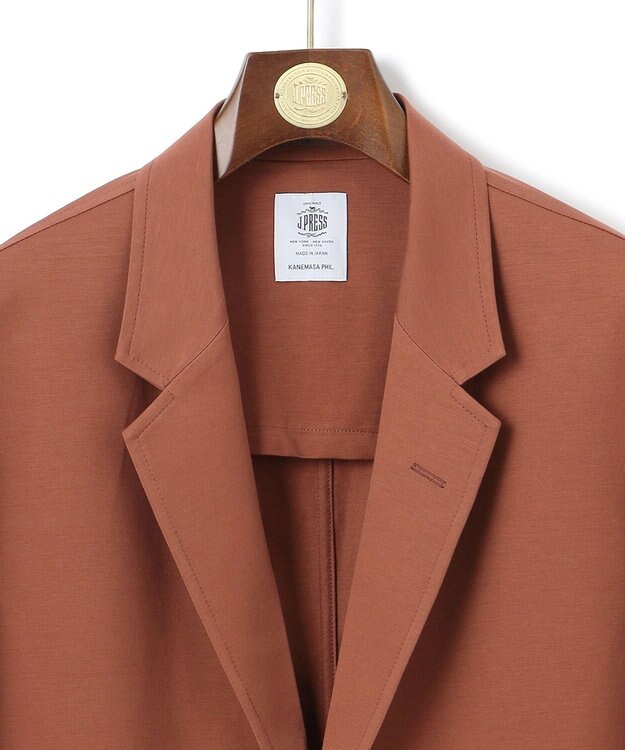 J.PRESS MEN 【J.PRESS ORIGINALS】46G Typewriter Jarsey 3B Baggy Cardigan Jacket / Made in Japan ブラウン系