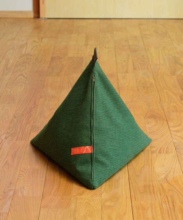 ビーズクッション tetra 高耐久性でペットも安心 tetra LEON（レオン）ビーズクッション　（ミニサイズ） フォレストグリーン