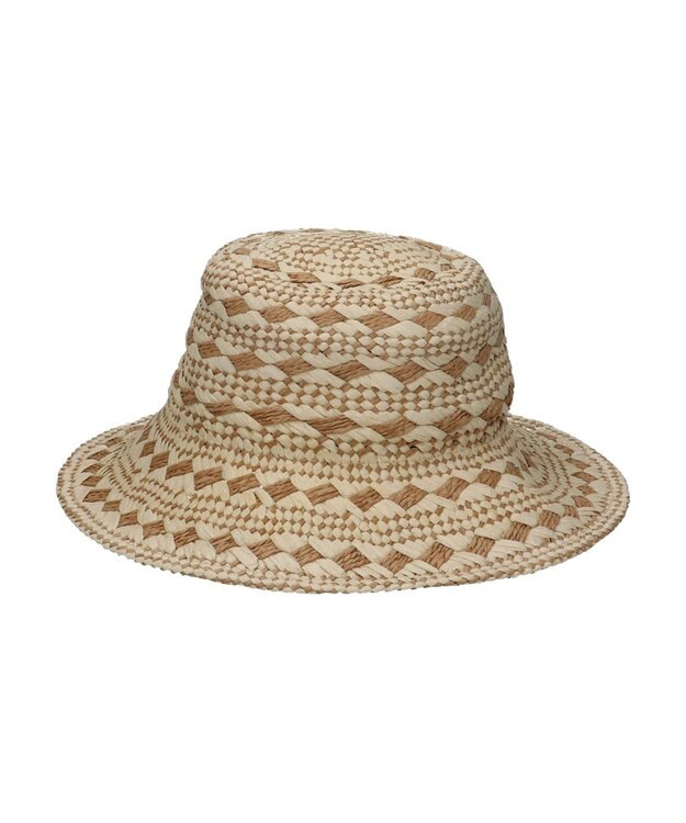 Green Parks ・配色ペーパーハット Light Beige