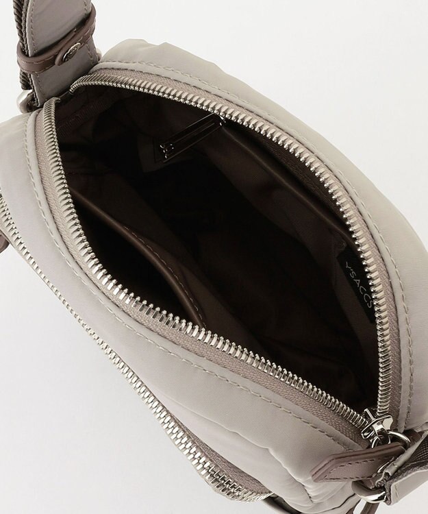 Y'SACCS ポリエステルツイル ポシェット グレージュ