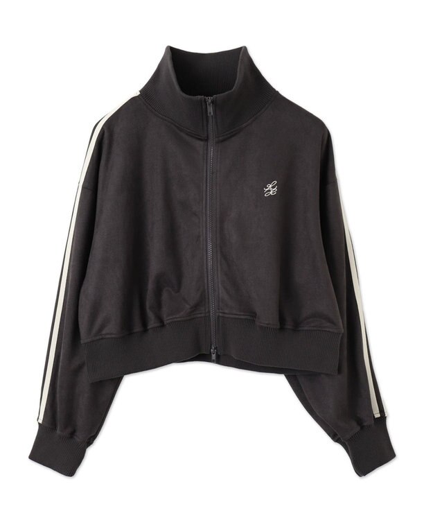 WEGO スエードポンチクロップドトラックジャケット スミクロ