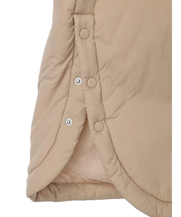 earth music&ecology ２ｗａｙ中綿モッズコート Beige