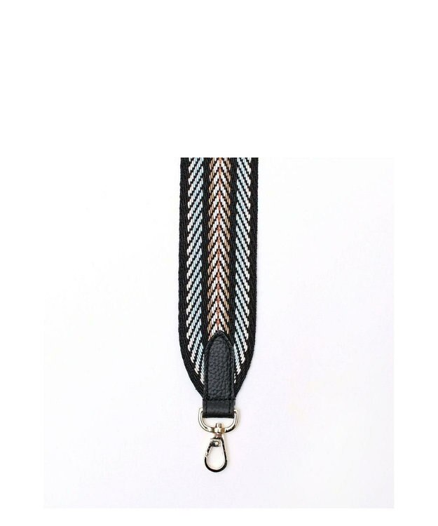 A.D.M.J. 【別売り】イタリアンテープショルダーストラップ(レギュラー/107cm) BK/SKK