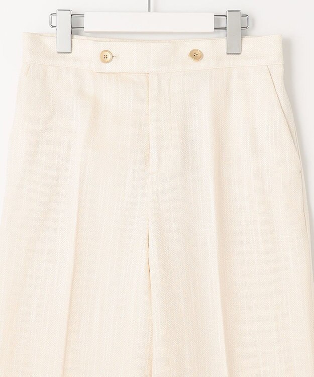 自由区 L 【セット可】ラミーブッチャー パンツ アイボリー系