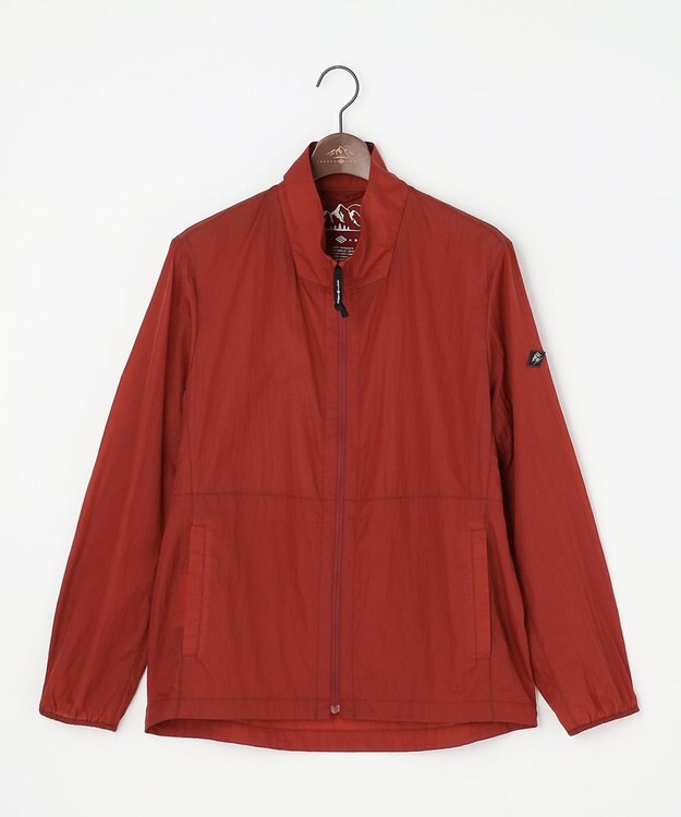 JOSEPH ABBOUD MOUNTAIN 【軽量/ECO撥水/ポケッタブル】ナイロンフライリップ ブルゾン オレンジ系