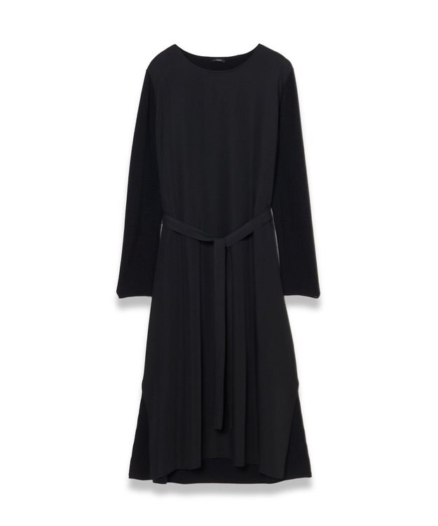 JOSEPH ドレーピーキャディー　コンビネーションワンピース Black