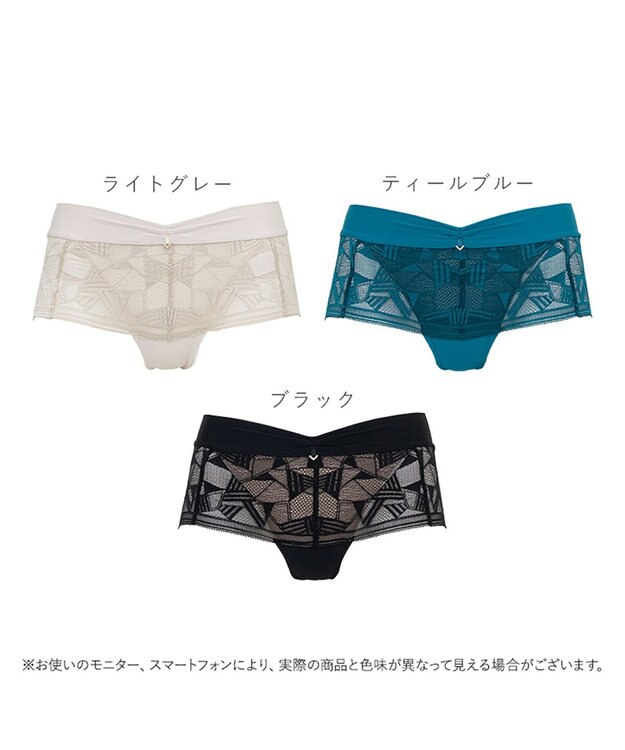 BRADELIS New York 【BRADELIS New York】　ウェンディバックスムーズスタイルパンティ25A1 ライトグレー