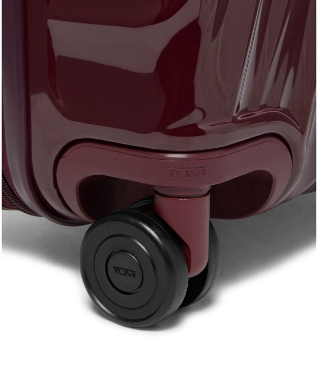 TUMI 19 DEGREE インターナショナル・エクスパンダブル・4ウィール・キャリーオン スーツケース（機内持ち込みサイズ） ワイン