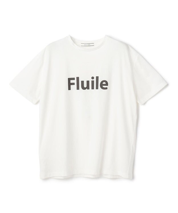 BEIGE， STELLERITE / コットンロゴTシャツ Off