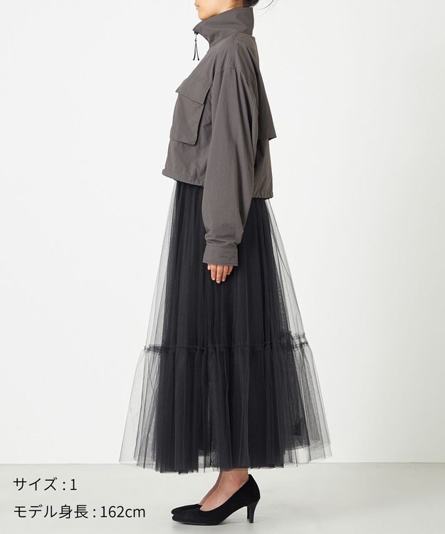 NAVE トラックジャケット グレー系