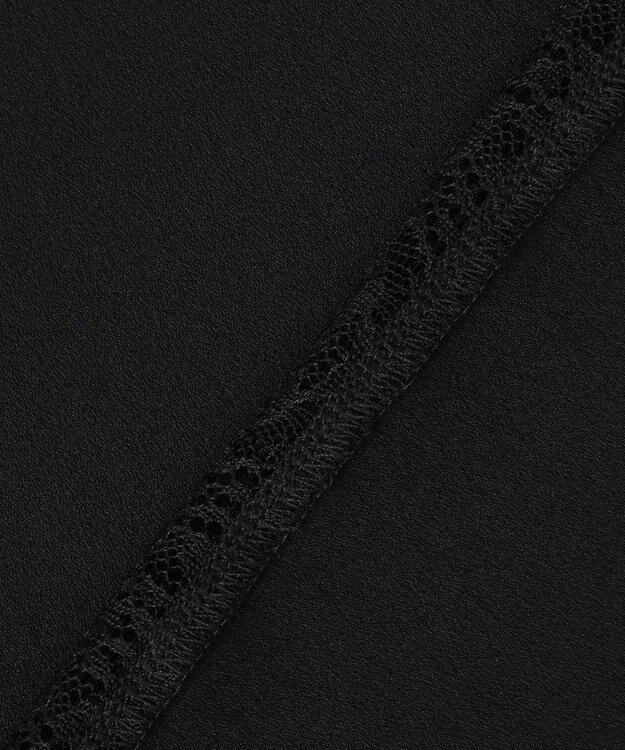 ANY デシンレースキャミソール ブラック