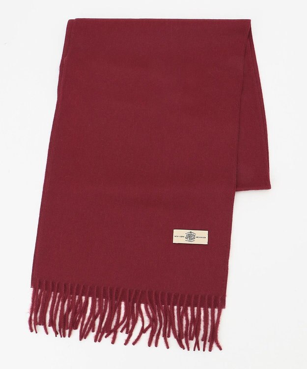 J.PRESS MEN ソリッド マフラー ワイン系