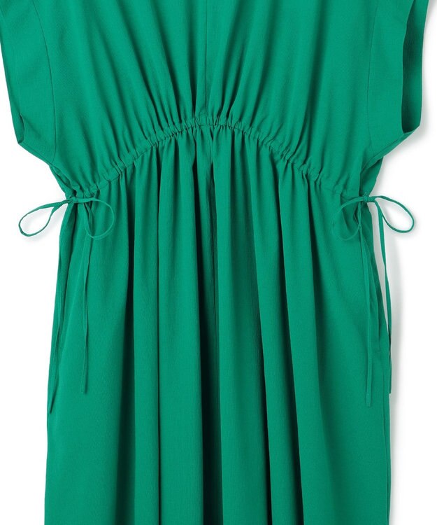 UNFILO BREEZEMOVE ウエストドロストワンピース グリーン