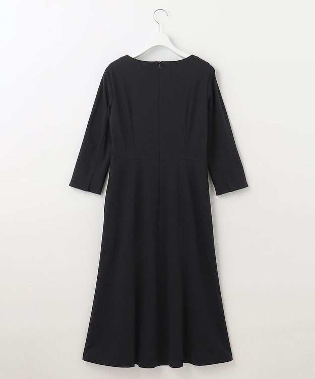 自由区 【洗える】WASHABLEPONTE ワンピース ネイビー系