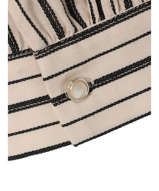 Green Parks ・ＥＬＥＮＣＡＲＥ　ＤＵＥ　ドビーストライプワンピ Beige