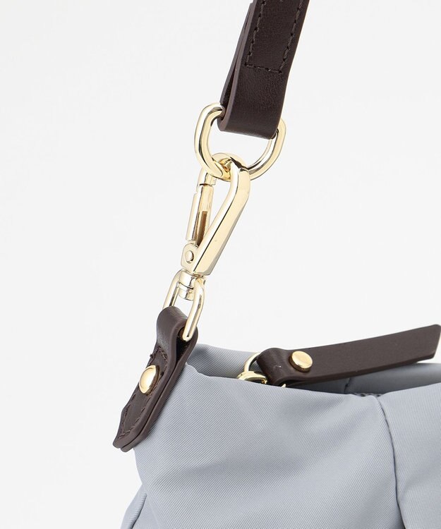 J.PRESS LADIES 【WEB限定カラーあり・2way】 ナイロン ショルダー バッグ ブルー系