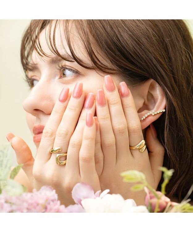 blancotokyo 【金属アレルギー対応】ニュアンスフリーリング OLA ゴールド