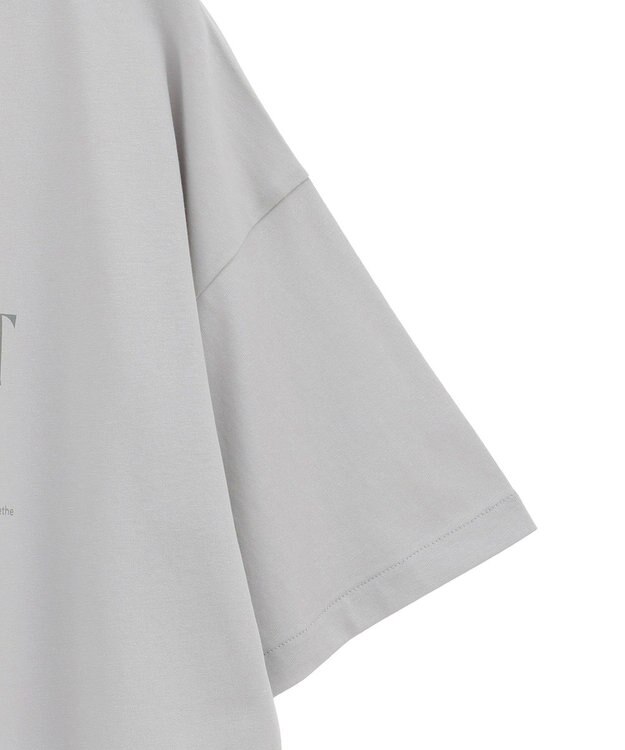 earth music&ecology Ｌｅ　ｎｏｕｖｅａｕスリットＴ Gray