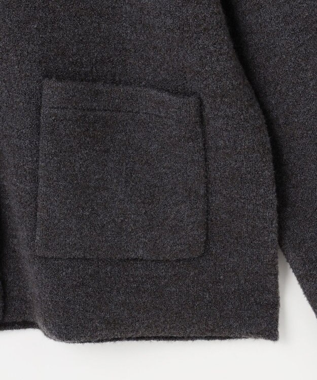 J.Press Ladies ニット　アウター J.PRESS ニット セーター 「洗える」CAT ジップアップブルゾン