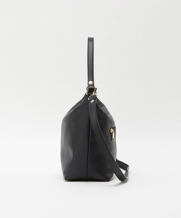 russet ソフトレザーシンプルショルダーバッグ (CE-1328-WEB) Black