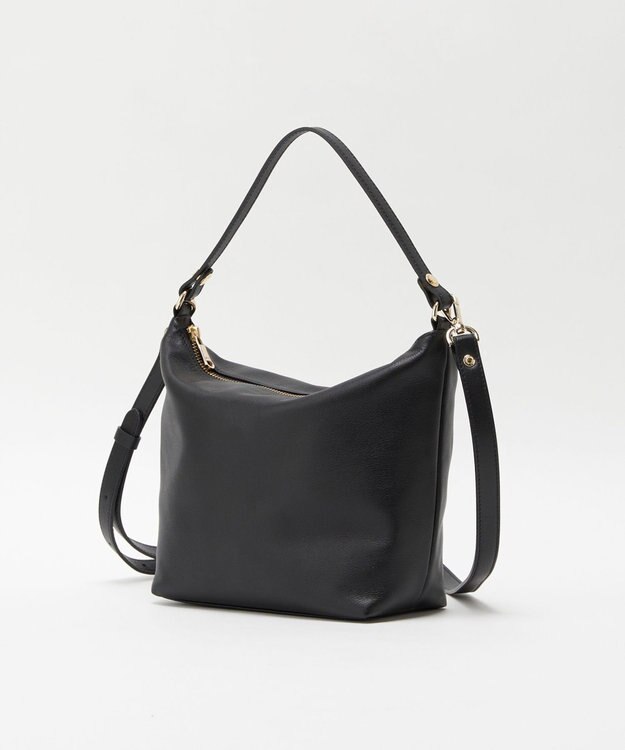 russet ソフトレザーシンプルショルダーバッグ (CE-1328-WEB) Black