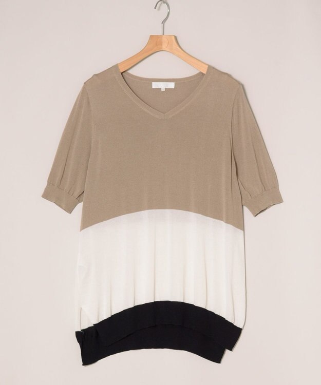 ONWARD Reuse Park 【自由区】ニット春夏 ベージュ