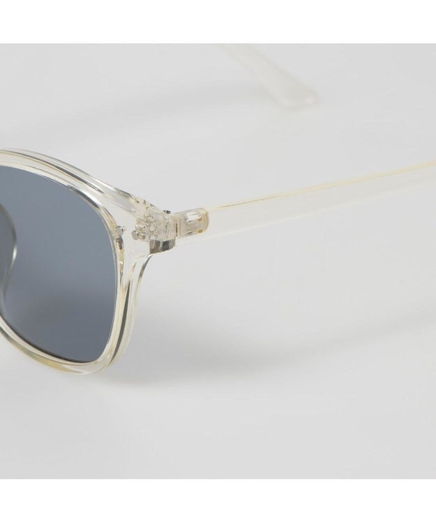 UNBILLION カシュカシュ cachecache / 細フレームサングラス ホワイト