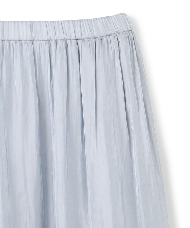 UNFILO シャイニースカート アイスブルー