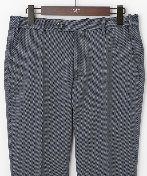 JOSEPH ABBOUD 【オーガニックコットン】シャンブレードビー パンツ ネイビー系