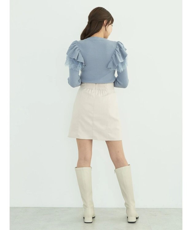 earth music&ecology ミニスカート Beige