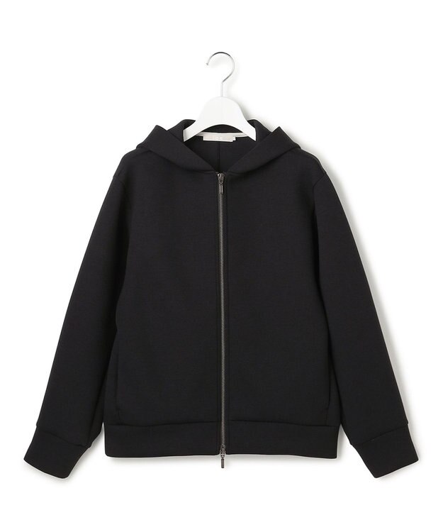 ICB 【先行予約・WEB限定カラーあり】ソフトダンボール ジップアップ フーディ ブラック