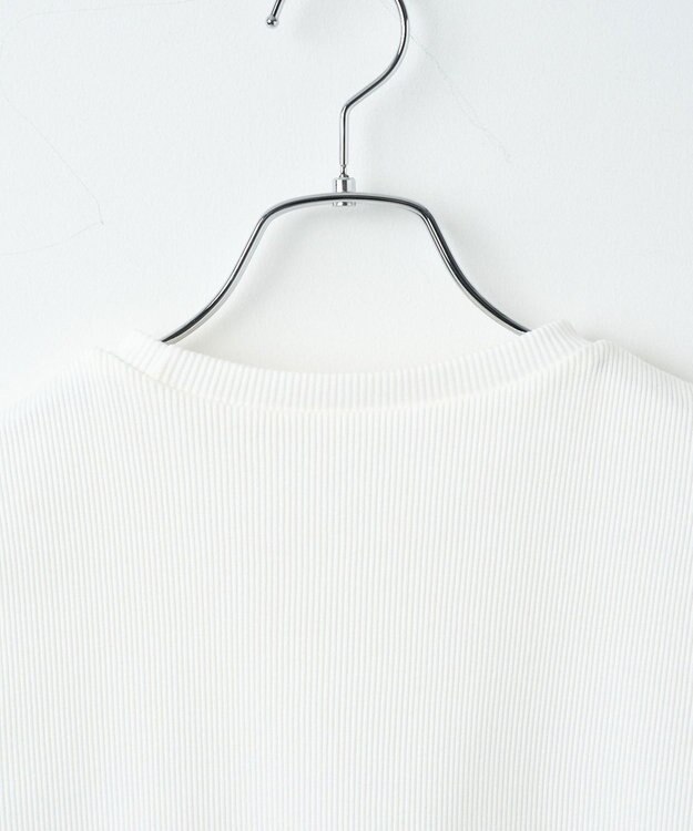 WEGO ラインストーンリブちびT ホワイト