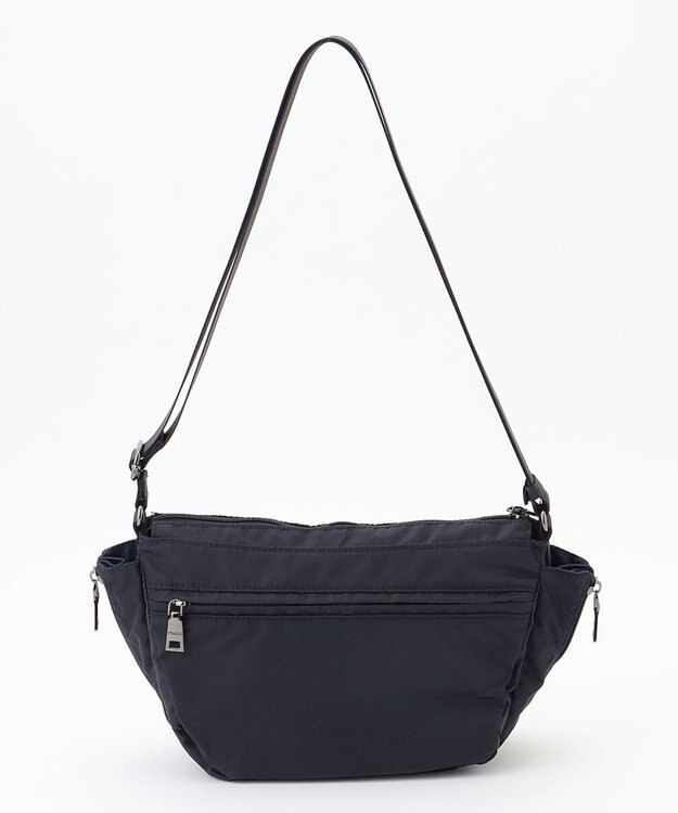 Y'SACCS 【Y’SACCS vous et】サイドジップミニショルダー ネイビー