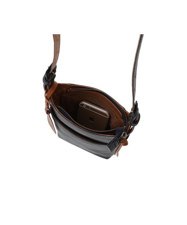 genten タスカ ミニショルダーバッグ ネイビー