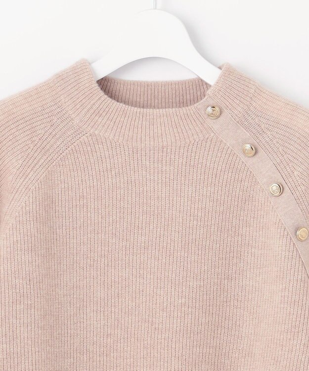 J.PRESS LADIES 【洗える】CASHBIT NEO ボトルネック ニット ベージュ系