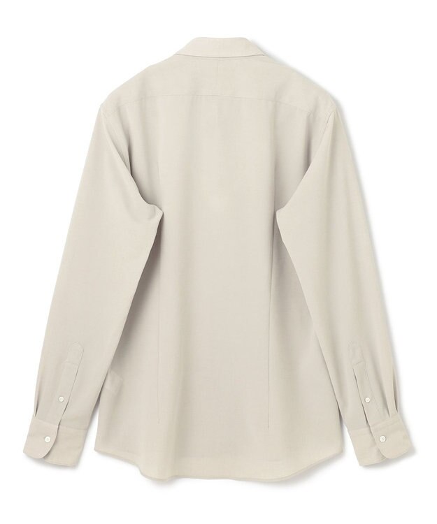 JOSEPH HOMME 新素材【シワになりにくい】テクノボイルストレッチ レギュラーカラーシャツ アイボリー系