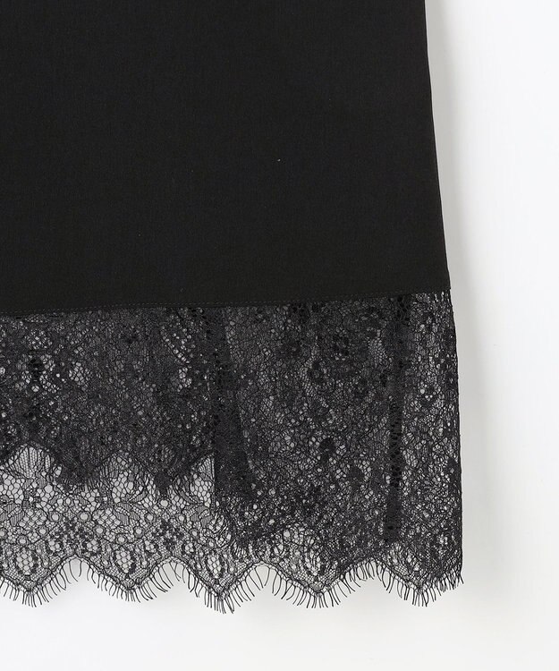 ANY デシンレースキャミソール ブラック