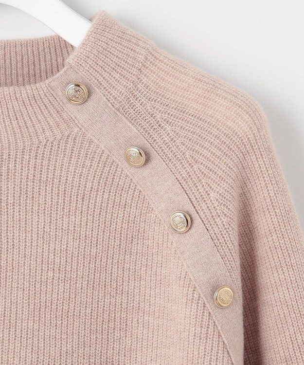 J.PRESS LADIES 【洗える】CASHBIT NEO ボトルネック ニット ベージュ系