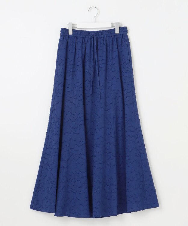 23区 S 【SLOW/一部店舗限定】コットンジャカード スカート ブルー系