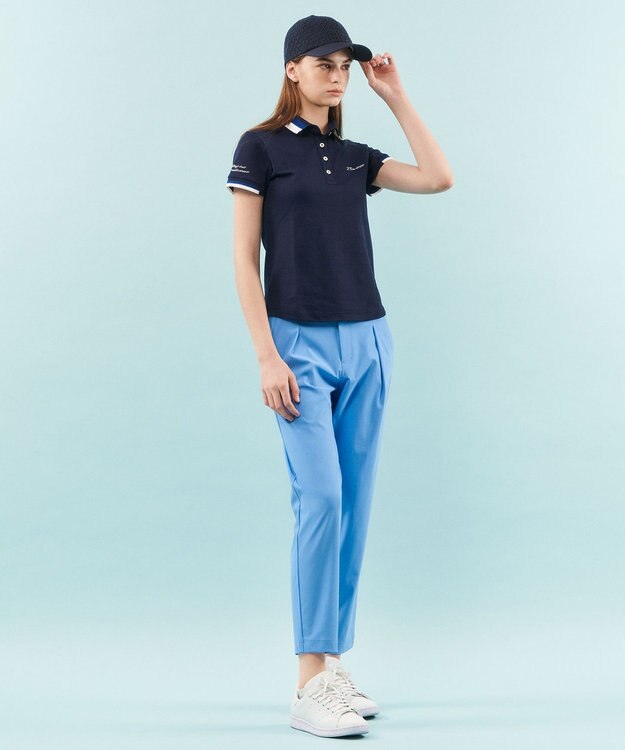 23区GOLF 【WOMEN】【ストレッチ】ハイテンション テーパードパンツ スカイブルー系