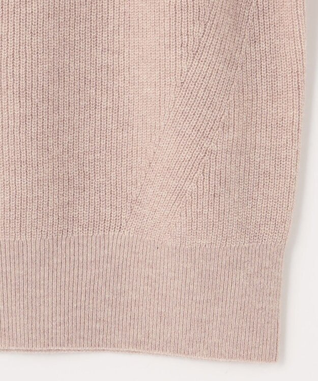 J.PRESS LADIES 【洗える】CASHBIT NEO ボトルネック ニット ベージュ系