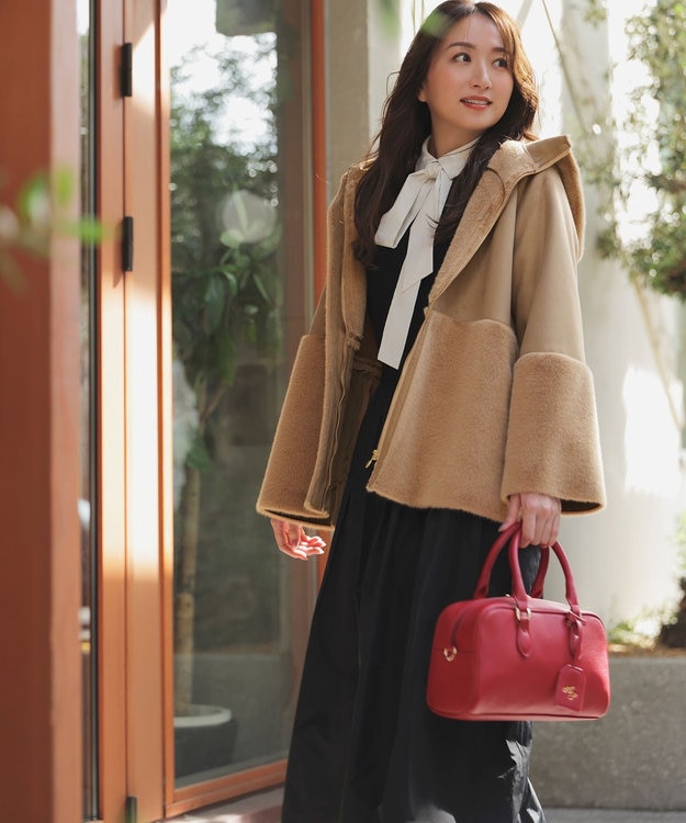 ANY SIS 【2WAY】ミニボストン バッグ レッド