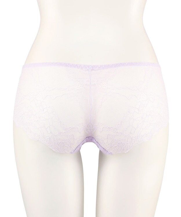 San-ai Resort（三愛水着楽園） エレガントコレクション【2503】デザインバックレースショーツ パープル