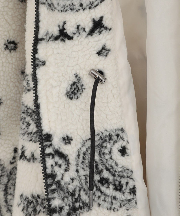 Green Parks ■ＥＳＣＡＲ　ペイズリーボアフードコート Ivory